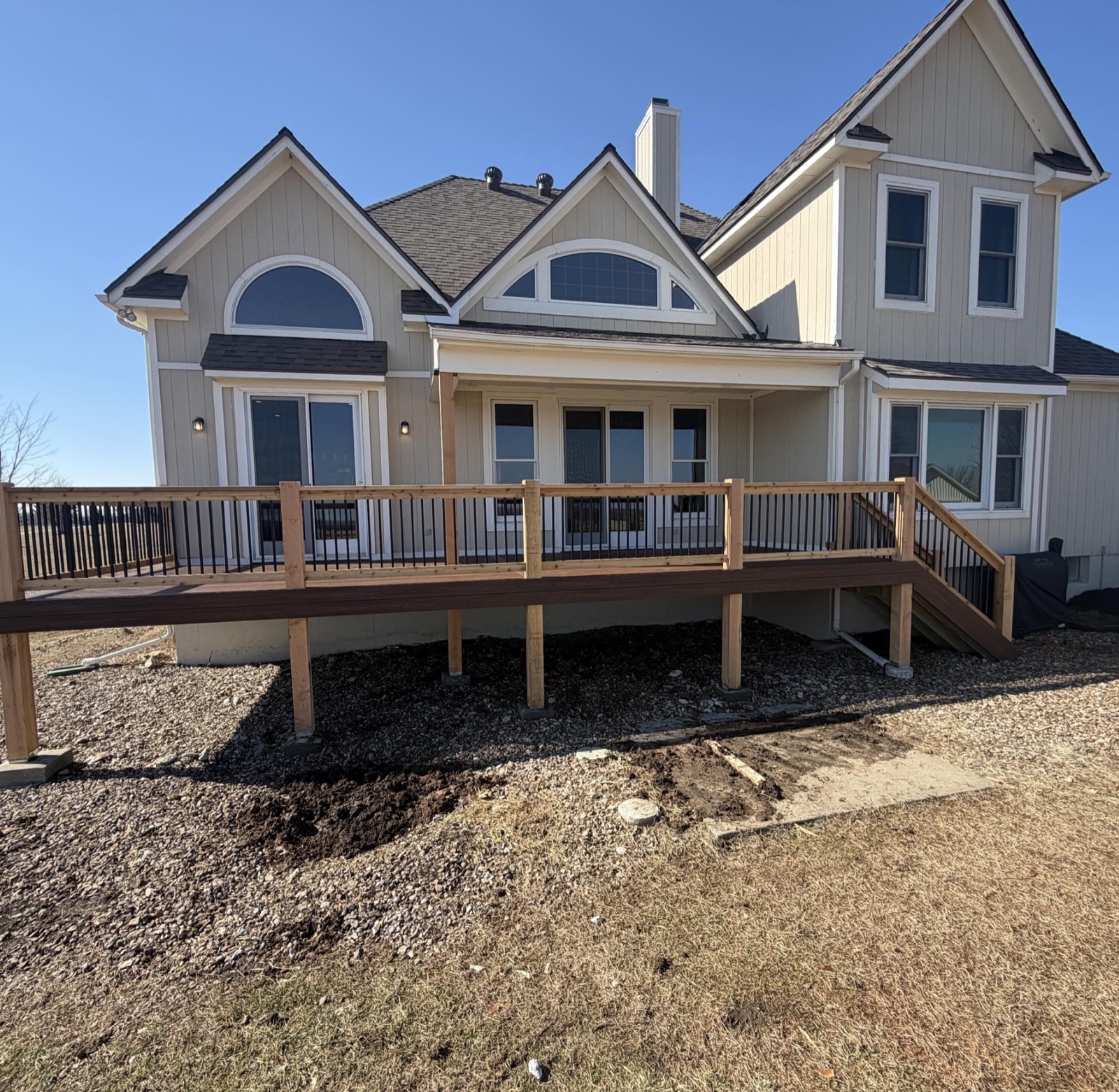 Lenexa, KS deck project by DecksRXKC